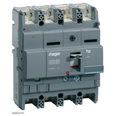 Автоматичний вимикач x250, In=200А, 4п, 40kA, Трег./Мрег. Hager HNB201H