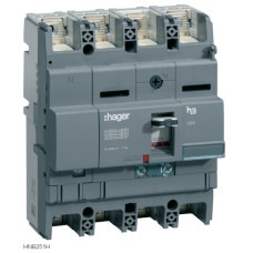 Автоматичний вимикач x250, In=250А, 4п, 40kA, Трег./Мрег. Hager HNB251H