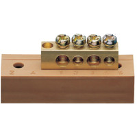 Клема фазна з тримачем 2x16+2x10мм2 Hager KM04L