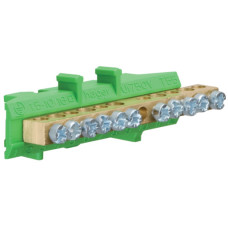 Клема захисна з тримачем 5x16+6x10мм2 Hager KM11E