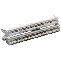 Клемник PE/N, 2x25 по 11х16мм2 і 14х10мм2 Hager KM25A