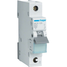 Автоматичний вимикач QC In=25 А, 1п, C, 6 kA, 1м Hager MCS125