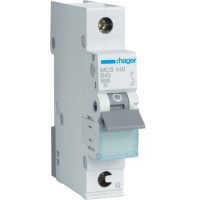 Автоматический выключатель QC In=40 А, 1п, C, 6 kA, 1м Hager MCS140