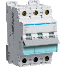 Автоматичний вимикач In=25 А, 3п, B, 10 kA, 3м Hager NBN325