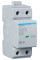 Розрядник (ПЗІП) T1+T2 1P N-PE 100kA 1,5kV +дод.контакт, вбуд.запобіжник, Hager SPA180N