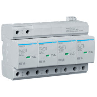 Розрядник (ПЗІП) T1+T2 4P Uc 350V 25kA 1,5kV TNS/TT +дод.контакт, Hager SPA801