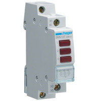 Індикатор потрійний LED, 230В, 3 червоних, 1м Hager SVN127