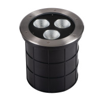 Світильник грунтовий TURRO LED, 45Вт, 4000К, 230V, IP67, срібло, Kanlux 18983