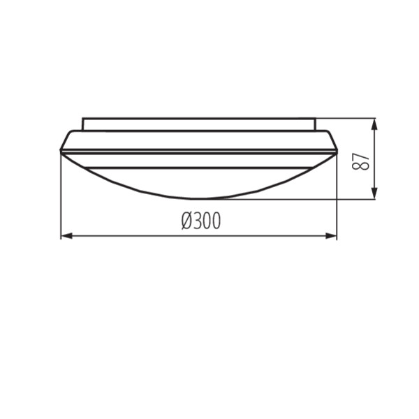 Світильник пристельовий DABA N LED DL, 16W, 4000K, IP66, датчик, білий, Kanlux 19062