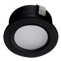 Светильник точечный IMBER LED WW, 1W, 105lm, 3000K, IP65, черный, Kanlux 23523