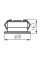 Світильник точковий IMBER LED NW, 1W, 105lm, 4000K, IP65, чорний, Kanlux 23524