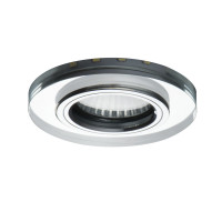 Світильник точковий SOREN O-SR CW, GU10, IP20, сріблястий прозорий, Kanlux 24416