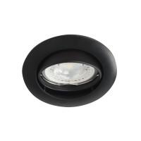 Светильник точечный VIDI CTC-5515-B, Gx5.3, IP20, черный, Kanlux 25996