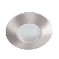 Світильник точковий QULES AC O-C/M, GU10, IP44/20, хром матовий, Kanlux 26304