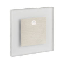 Світильник APUS LED PIR, 0.8W, 12V DC, 4000K, IP20, нерж.сталь, з датч., Kanlux 27379