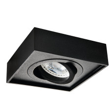 Світильник точковий MINI GORD DLP 50-B, Gx5.3/GU10, чорний, Kanlux 28781