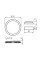 Світильник точковий ROUNDA LED-12W, 3000K, IP44/20, білий, Kanlux 28932