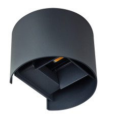 Світильник настінний REKA LED EL 7W-O-GR, 4000k, IP54, графіт, Kanlux 28991