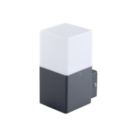 Світильник настінний VADRA 16L-UP, E27, IP44, антрацит, Kanlux 29010