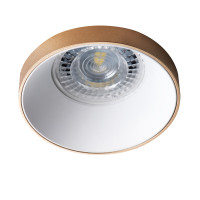 Світильник точковий SIMEN DSO G/W, Gx5.3/GU10, IP20, золотий/білий, Kanlux 29142