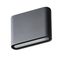 Світильник настінний GARTO LED EL 8W-GR, 4000k, IP54, графіт, Kanlux 29270