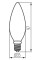 Лампа XLED C35E14 4,5W-WW-M E14 470lm 2700K Kanlux 29620