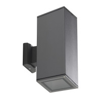 Светильник настенный LART EL-260-GR, 2xE27, IP54, антрацит, Kanlux 29833