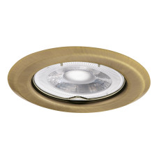Світильник точковий ARGUS CT-2114-BR/M, Gx5.3, IP20, латунь матова, Kanlux 324