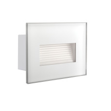 Світильник настінний GLASI LED, 3W, 3000K, 230V, IP44, білий, Kanlux 33690