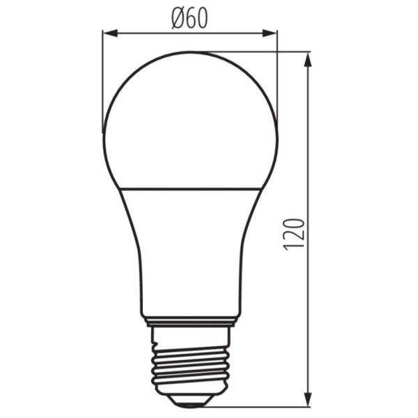 Лампа IQ-LED A60 E27 11 Вт-NW 1520lm 4000K Kanlux 36680