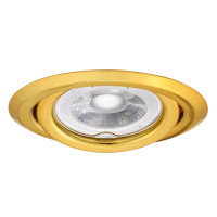 Светильник точечный ARGUS II CT-2115-G, GU10, IP20, золото, Kanlux 37161