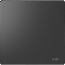 Клавіша IP44 до 1-клавішних вимикачів, Антрацит, пластик, D-Life Merten MEG3304-6034