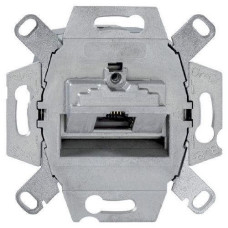 Розетка комп'ютерна RJ45, кат 6а ISO, механізм, Merten MEG4530-0000