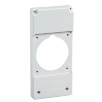 Плата для отвору 103 x 225 мм з отворами 100х107 мм для пром. розеток на 63 А Schneider Electric 13144