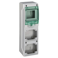 Щит MUREVA для промышленных разъемов, 310х98х98, 4мод. Schneider Electric 13176