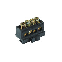 Клемник на 80А, 80мм, 4 отвора (2х10+2х16) Schneider Electric 13575