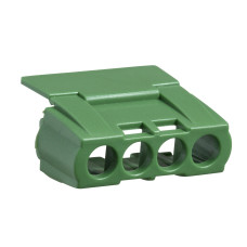 Ізолюючий ковпачок, зелений, для клемного блока 4 отвора Schneider Electric 13581