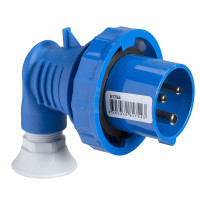 Кутова штекерна вилка 90°, гвинтова, 32А, 2P+E, IP67, 200-250В, Schneider Electric 81766