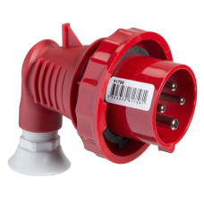 Кутова штекерна вилка 90°, гвинтова, 32А, 3P+E, IP67, 380-415В, Schneider Electric 81770