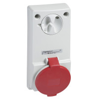 Розетки с блокировкой в щит, 16А, 3Р+Е, IP44, 380-415В, Schneider Electric 82035