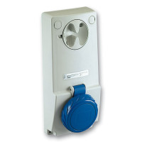 Розетка с блокировкой в щит, 32A 2P+E IP65, 200-250В, Schneider Electric 82092