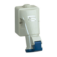 Розетка настенная с коробом, винтовая, 32A, 2P+E, IP44, 200-250В, Schneider Electric 83116