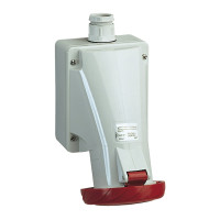 Розетка настінна з коробом, гвинтова, 16А, 3Р+Е, IP67, 380-415В, Schneider Electric 83158