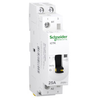 Контактор iCTK 25A 2NO 250В  50Гц Ручное управление, Schneider Electric A9C41225