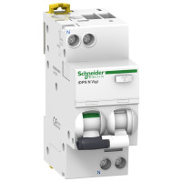 Диф. автоматичний вимикач iDPN N VIGI 1P+N, 6кА, 20A, крива С, тип А-SI, 30мA, Schneider Electric A9D33620
