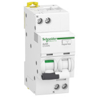 Диф. автоматичний вимикач iCV40N 1P+N, 25A, крива C, 30мA, тип А, Schneider Electric A9DC3625