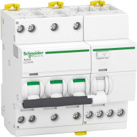Диф. автоматичний вимикач iCV40N 3P+N 20A C А-SI 30мA Schneider Electric A9DF3720