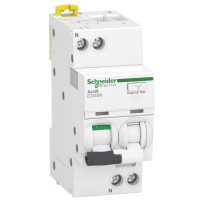 Дифф. автоматический выключатель iCV40N 1P+N, 10A, кривая B, 30мA, тип А, Schneider Electric A9DG3610