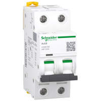 Автоматичний вимикач iC60N 2P 4A B Schneider Electric A9F73204
