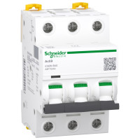 Автоматический выключатель iC60N 3P 40A B Schneider Electric A9F78340